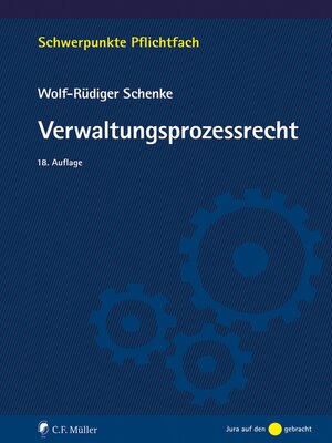 cover image of Verwaltungsprozessrecht
